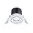 THORNeco LED Spot LILY Zwart 9W 900lm 24D - 940 Koel Wit | 82mm - Zaagmaat 68mm - IP44 - Beste Kleurweergave - Dimbaar